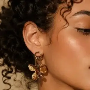 boucles d'oreille en acier inoxydable