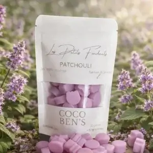 fondants parfumés parfum de grasse patchouli