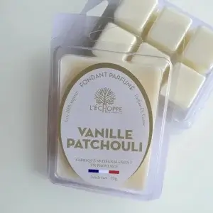 vanille patchouli fondant de cire parfumée 70g