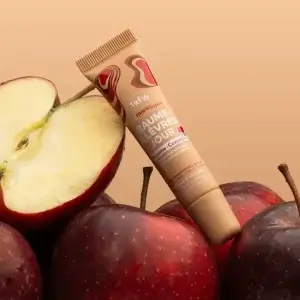 baume à lèvres de jour à l'arôme de pomme et de cannelle nouveau packaging