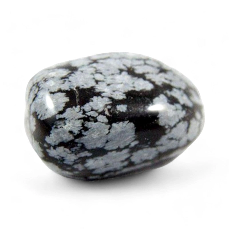 obsidienne neige mexique a+ (pierre roulée)