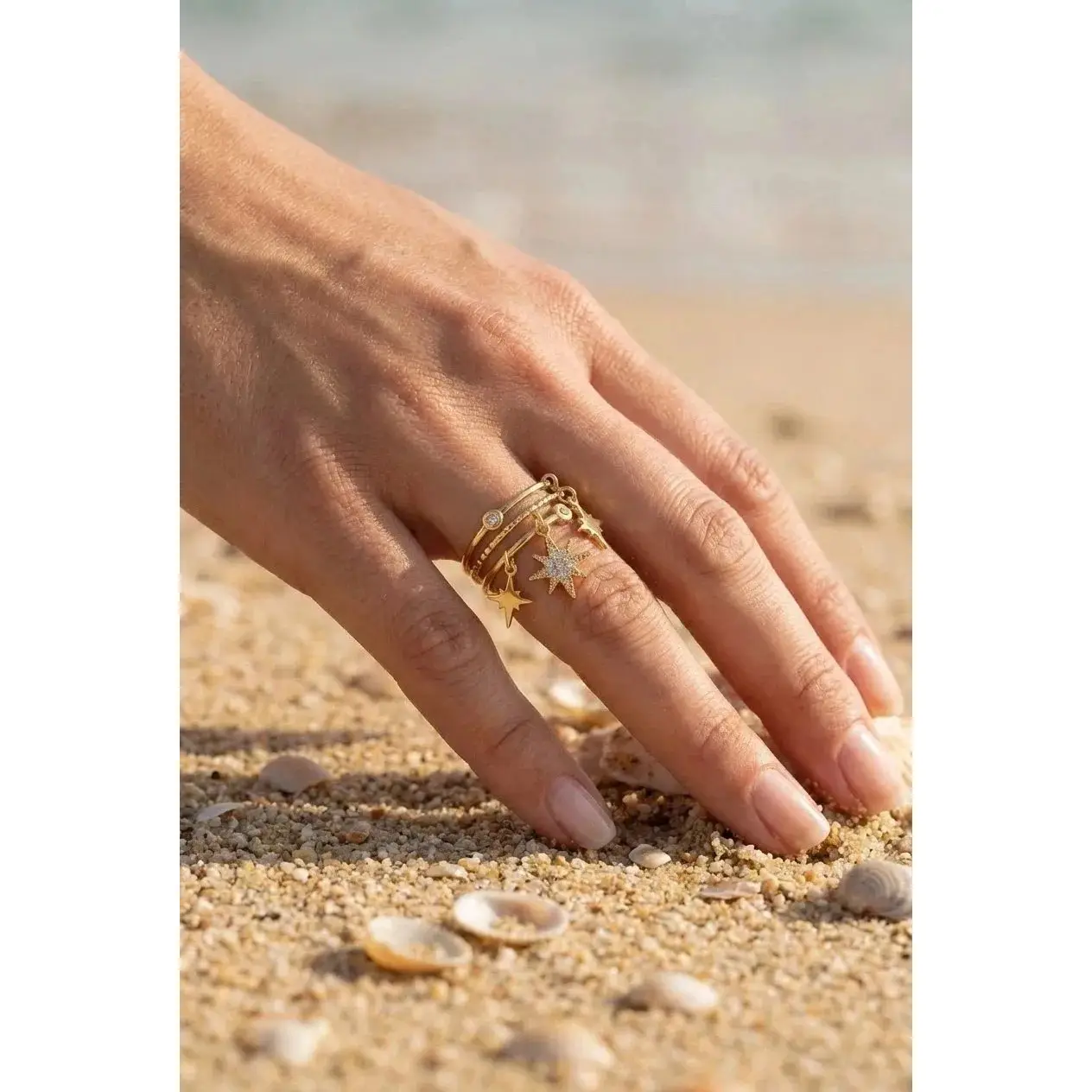 bague pluie d’Étoiles